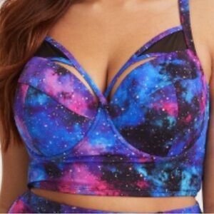 Torrid Galaxy Swim Top